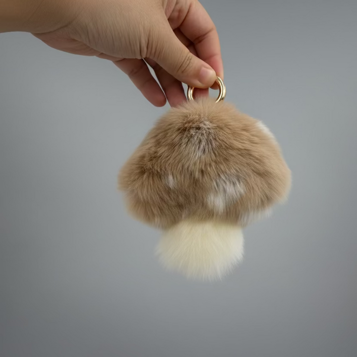 Mushroom Keychain