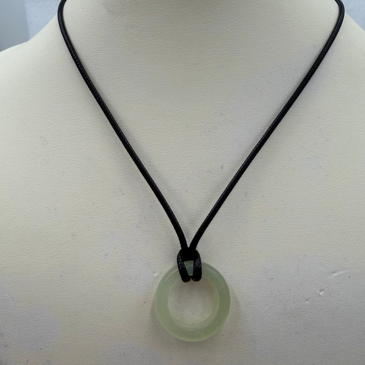 Burmese Jade Ring Necklace