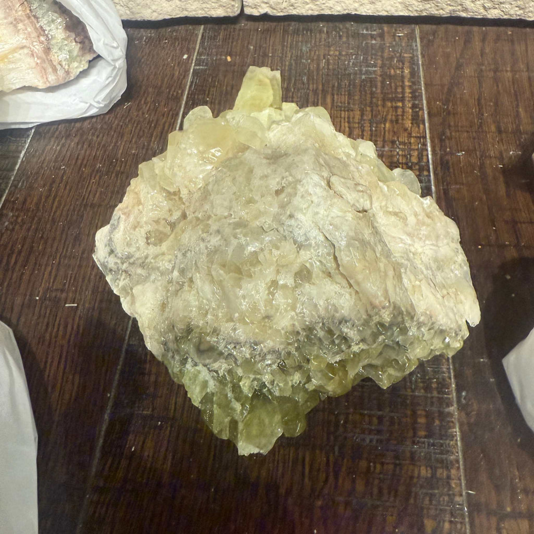 Green Calcite Specimen