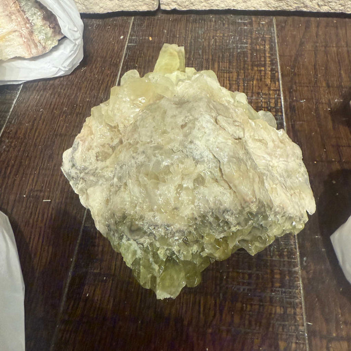 Green Calcite Specimen