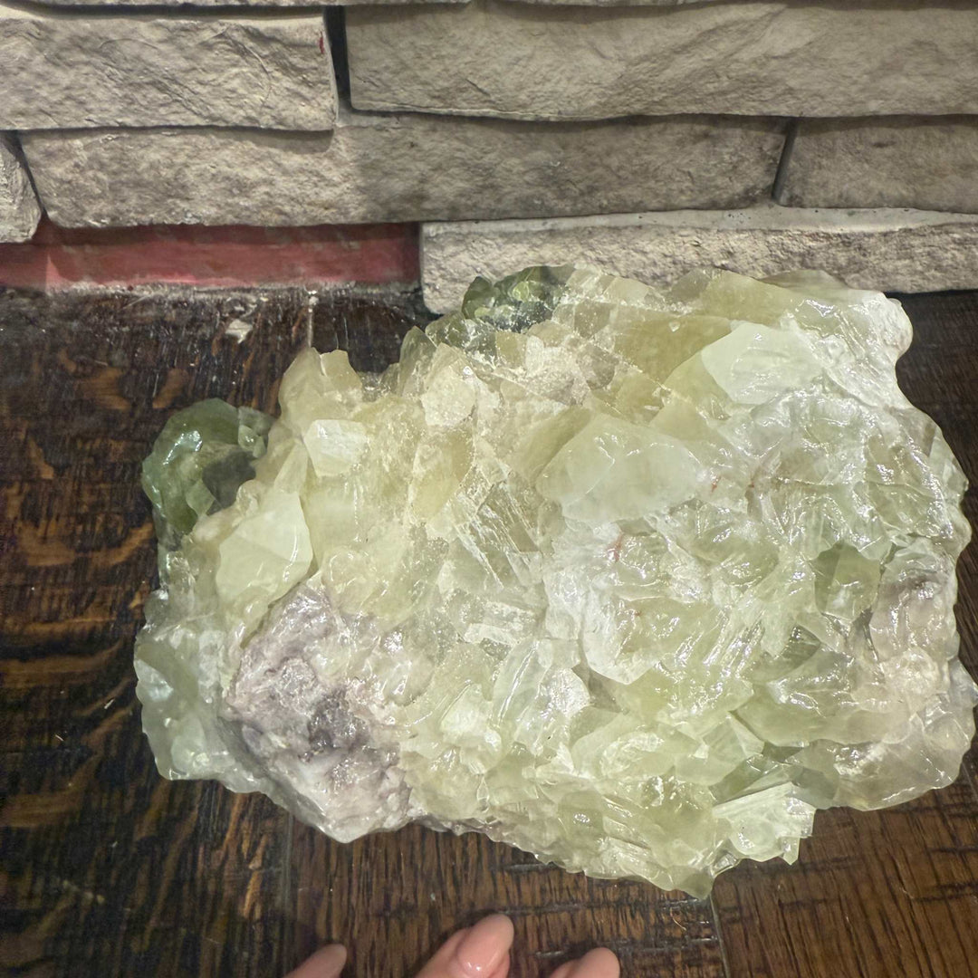 Green Calcite Specimen