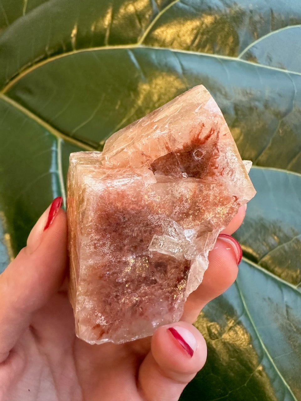 Red Apophyllite Cube (Sm)