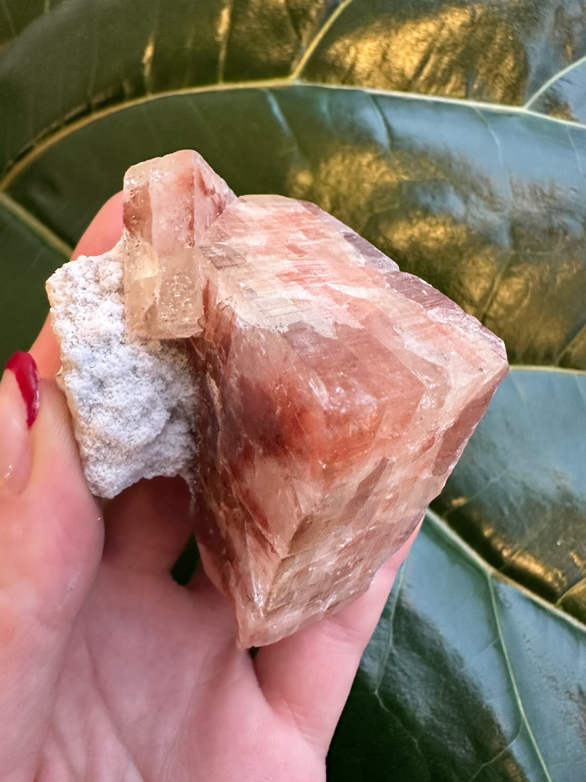 Red Apophyllite Cube (Sm)