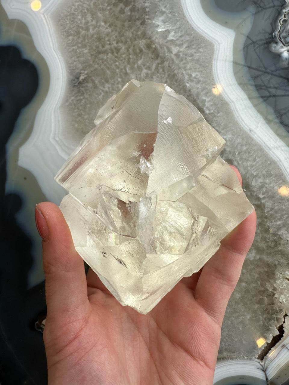 Golden Calcite Crystal from India