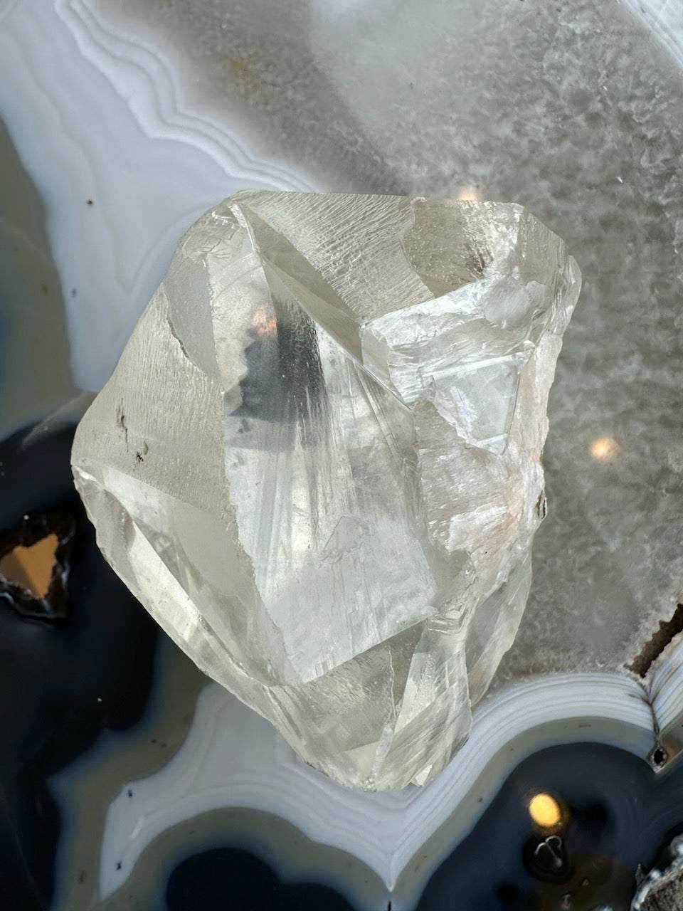 Golden Calcite Crystal from India