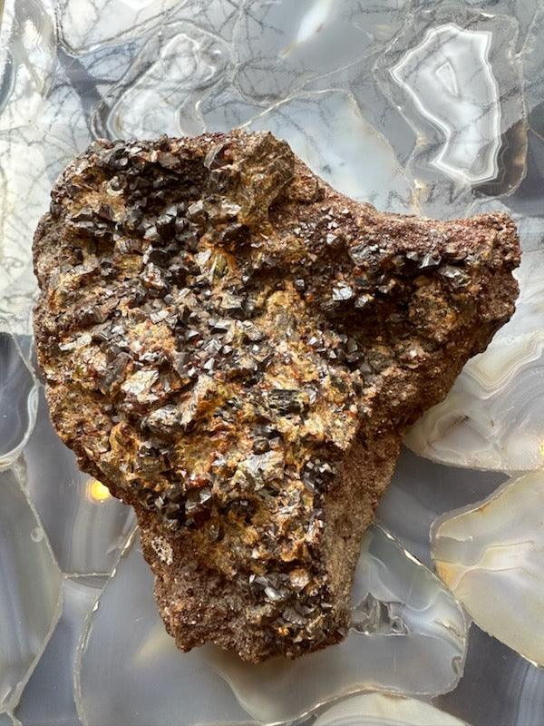 Hessonite Garnet Cluster 2.6KG WA State, USA