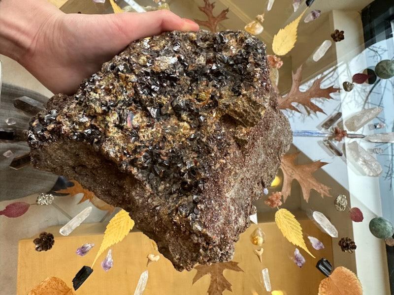 Hessonite Garnet Cluster 2.6KG WA State, USA