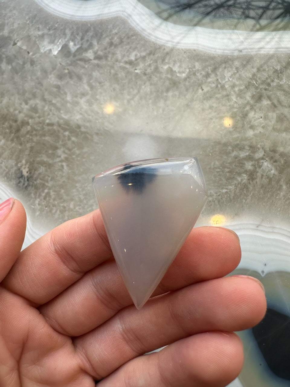 Moss Agate Cabochon