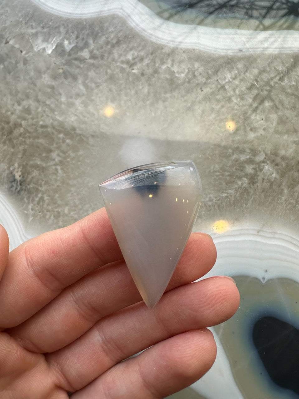 Moss Agate Cabochon
