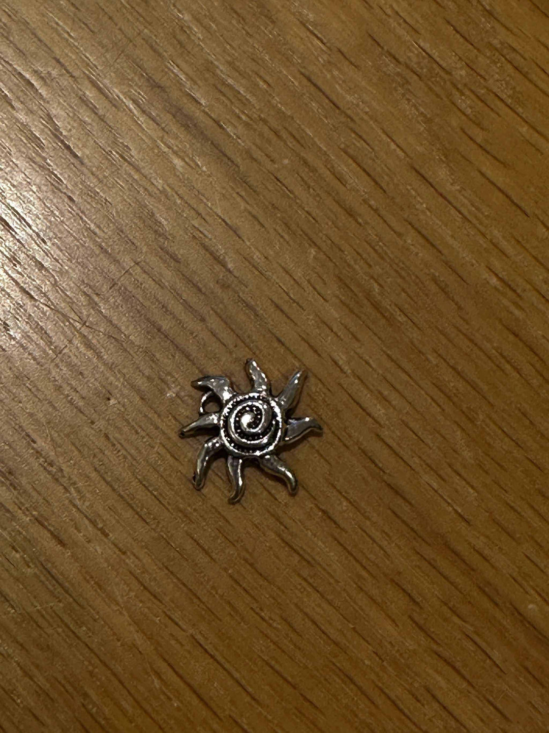 Spiral Sun Charm Beads, Beads