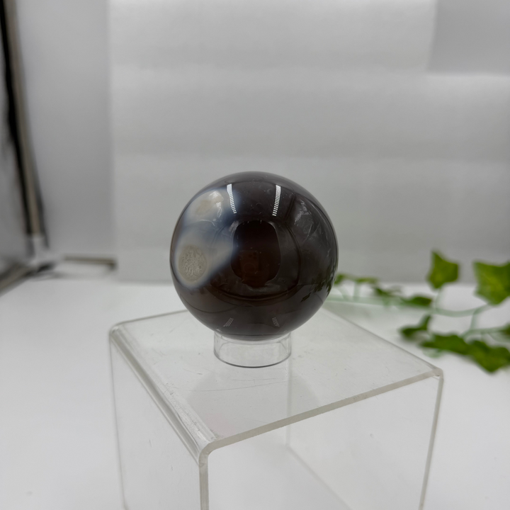Ghost Agate Sphere ~ 2.5"
