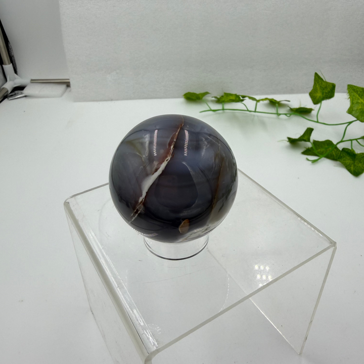 Ghost Agate Spheres - Approx 2”