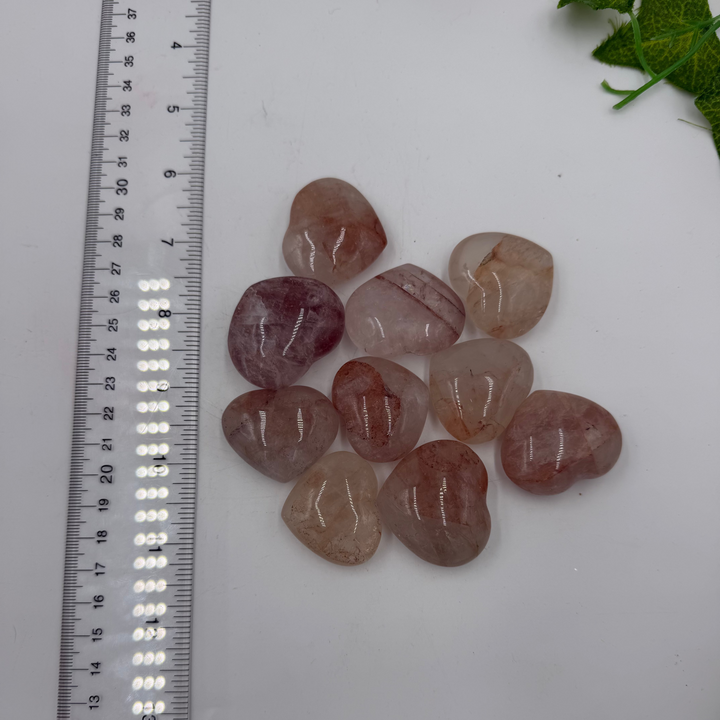 Fire Quartz Pocket Heart