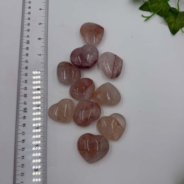 Fire Quartz Pocket Heart