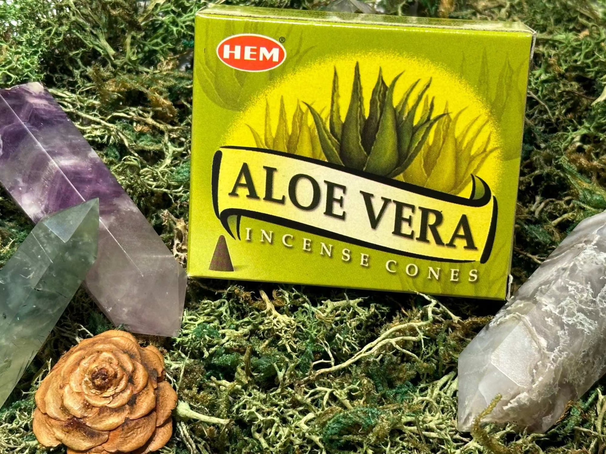 Incense Cones - Aloe VeraIncense ConesIncense Cones - Aloe Vera