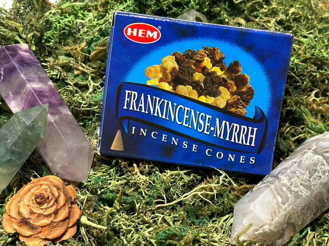 Incense Cones - Frankincense MyrrhIncense ConesIncense Cones - Frankincense Myrrh