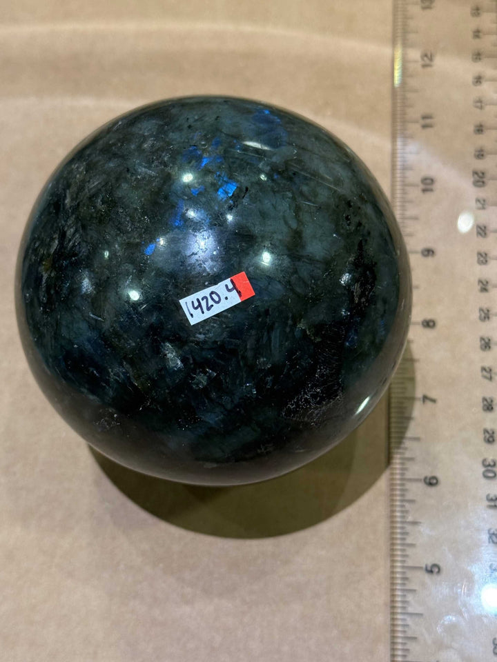 Labradorite Sphere  -  3+ Inch