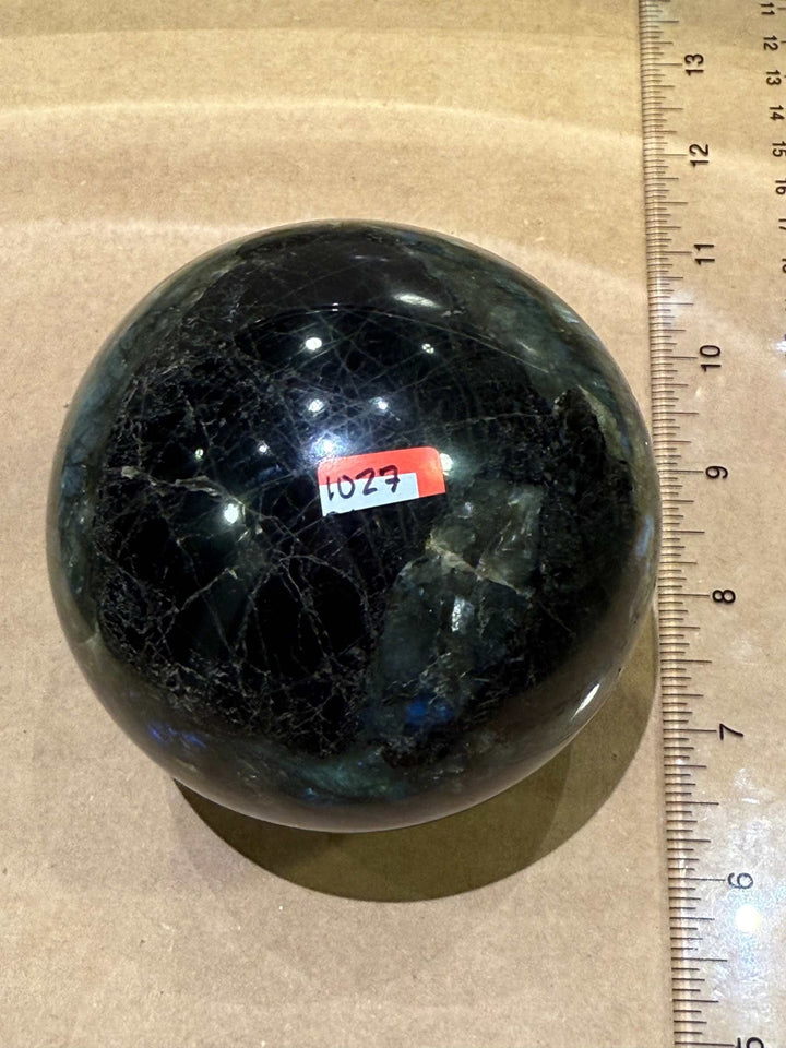 Labradorite Sphere  -  3+ Inch
