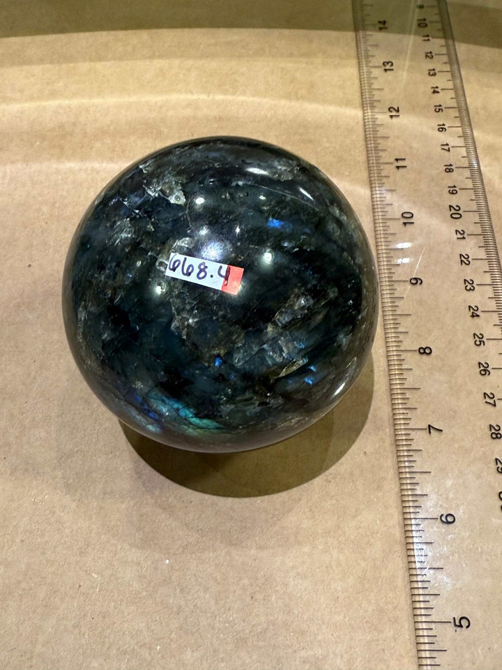 Labradorite Sphere - 2.5 inch