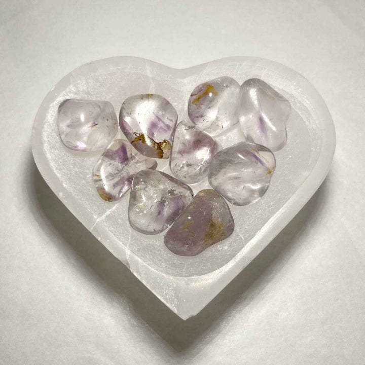 Phantom Amethyst Tumbled Stone