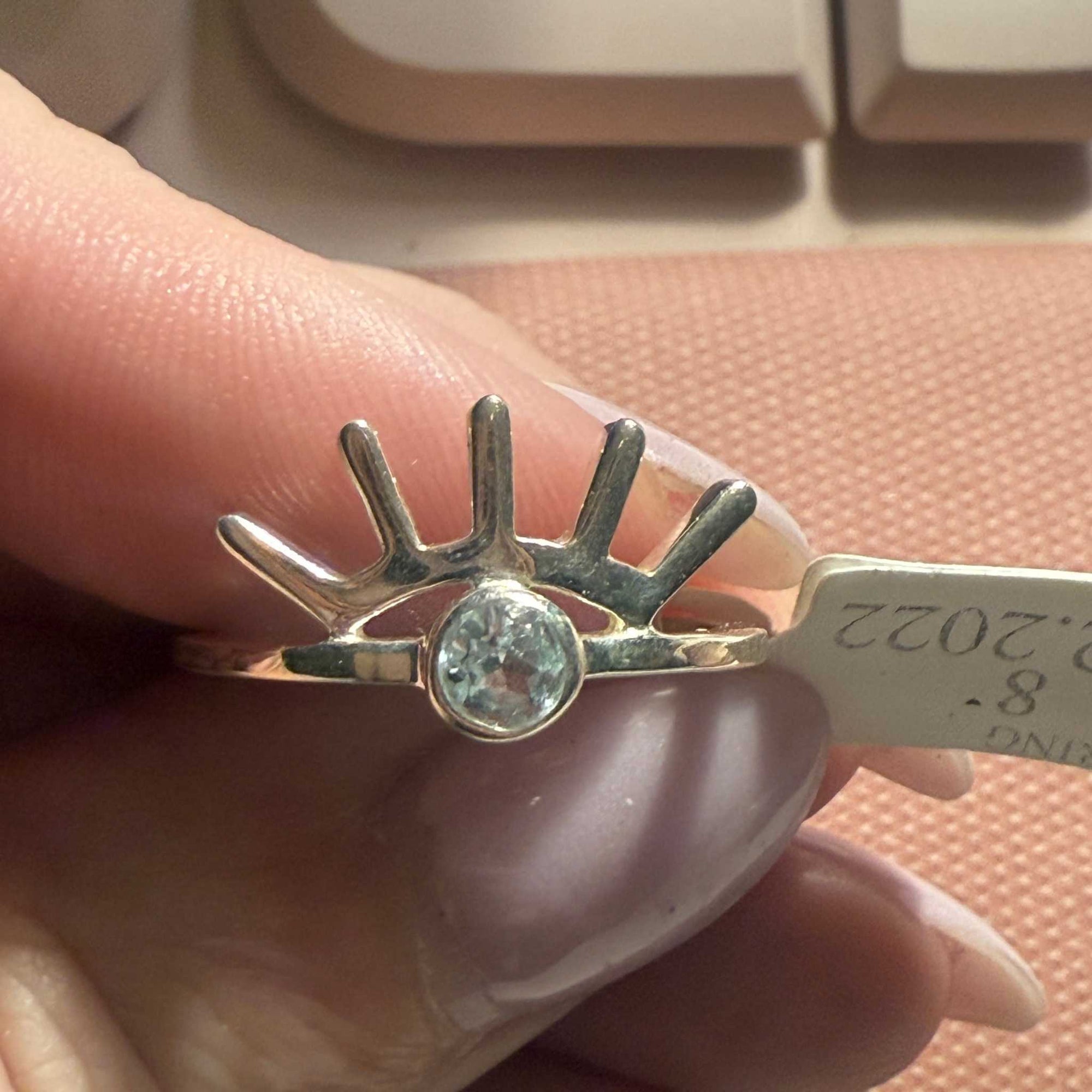 Aquamarine Ring