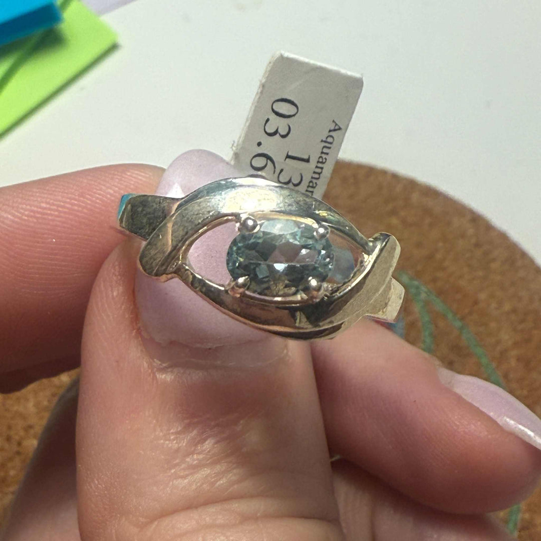 Aquamarine Ring