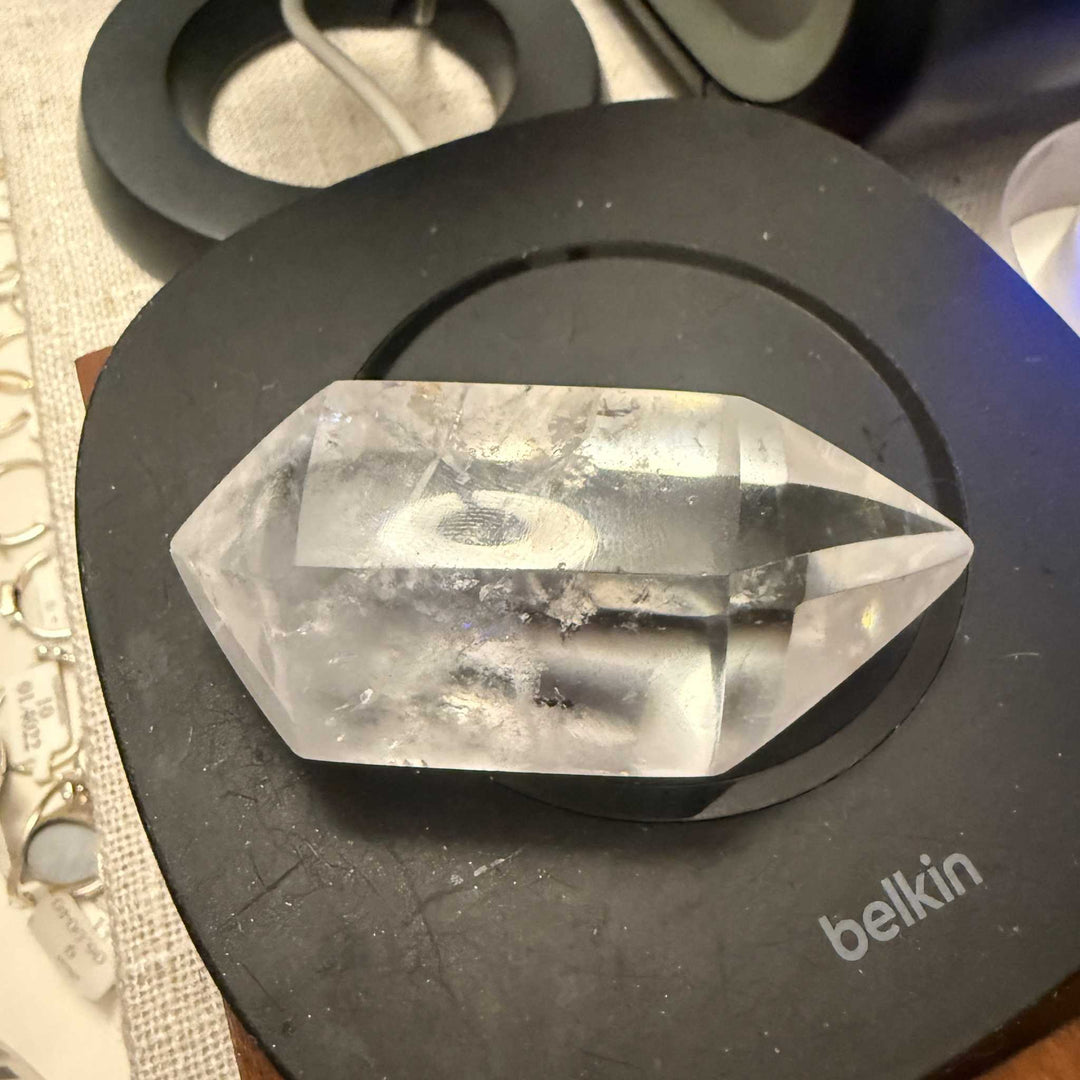 Double Terminated Clear Quartz Point