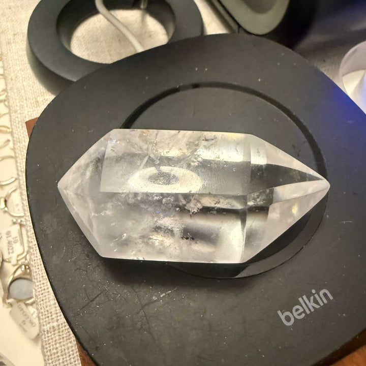 Double Terminated Clear Quartz Point
