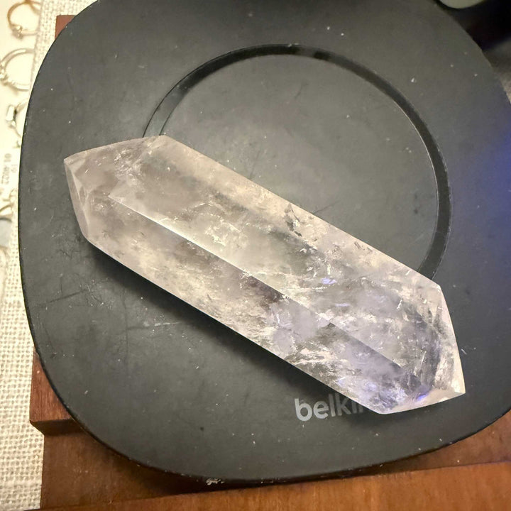 Double Terminated Clear Quartz Point
