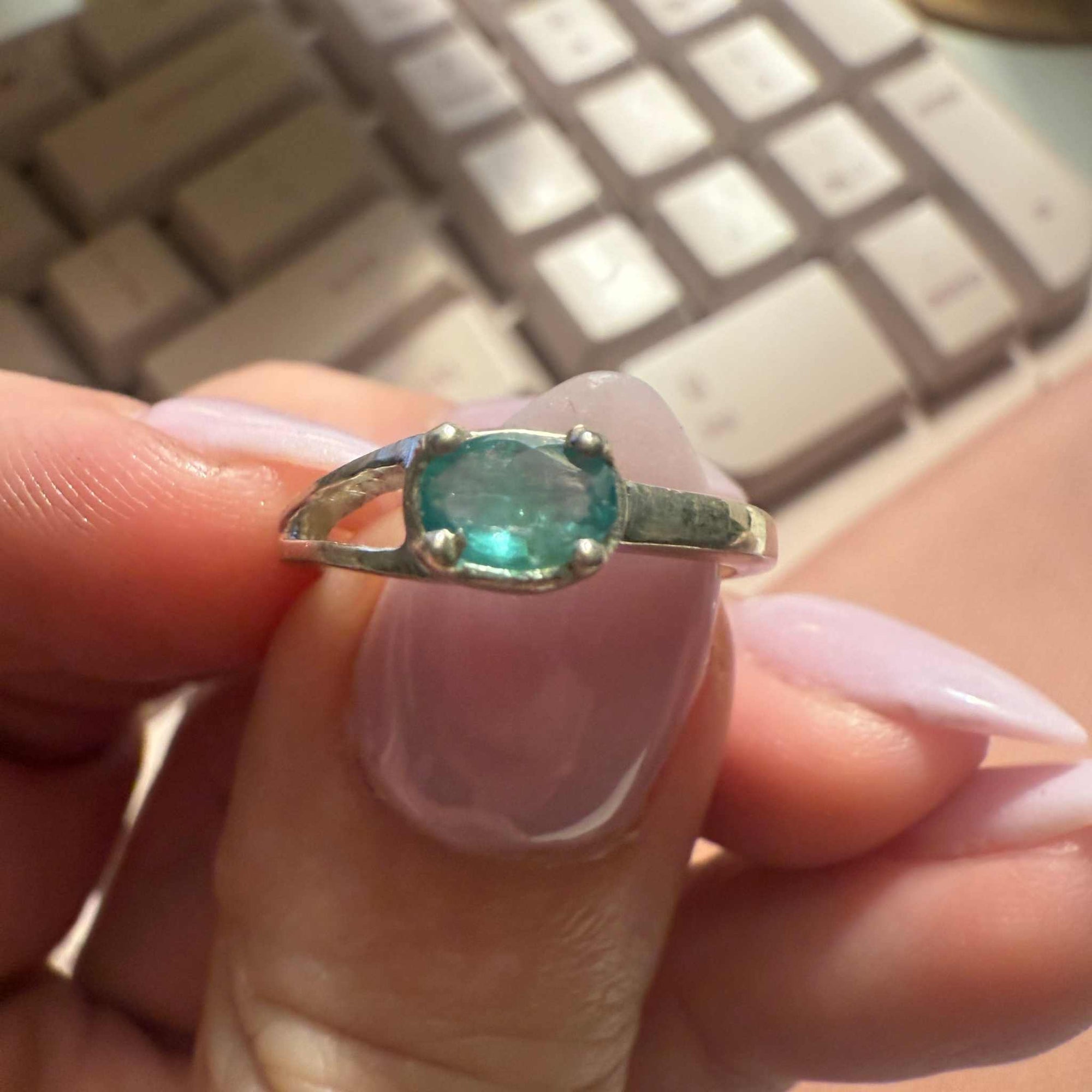 Emerald Ring Size 5
