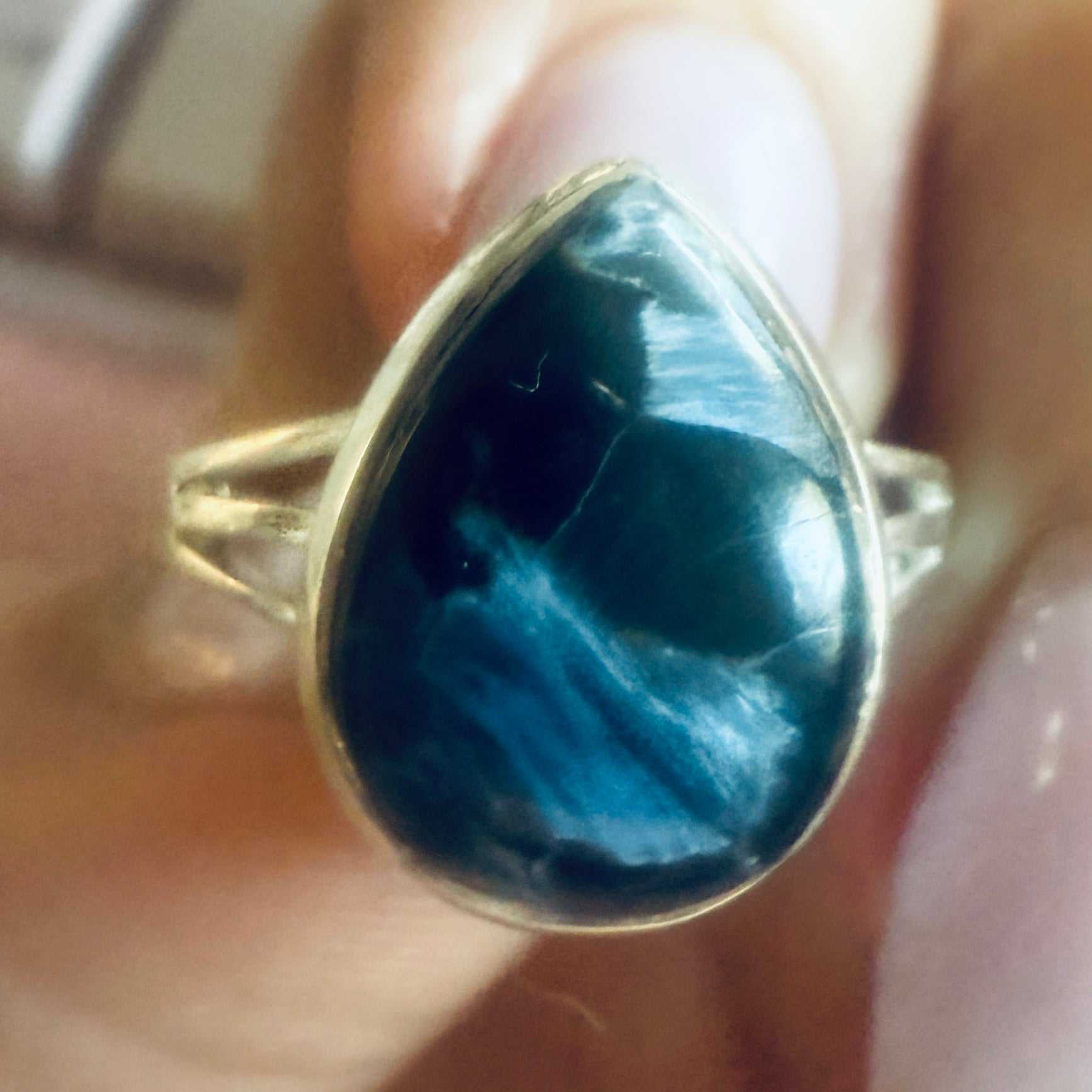 Sterling Silver Pietersite – Size 8