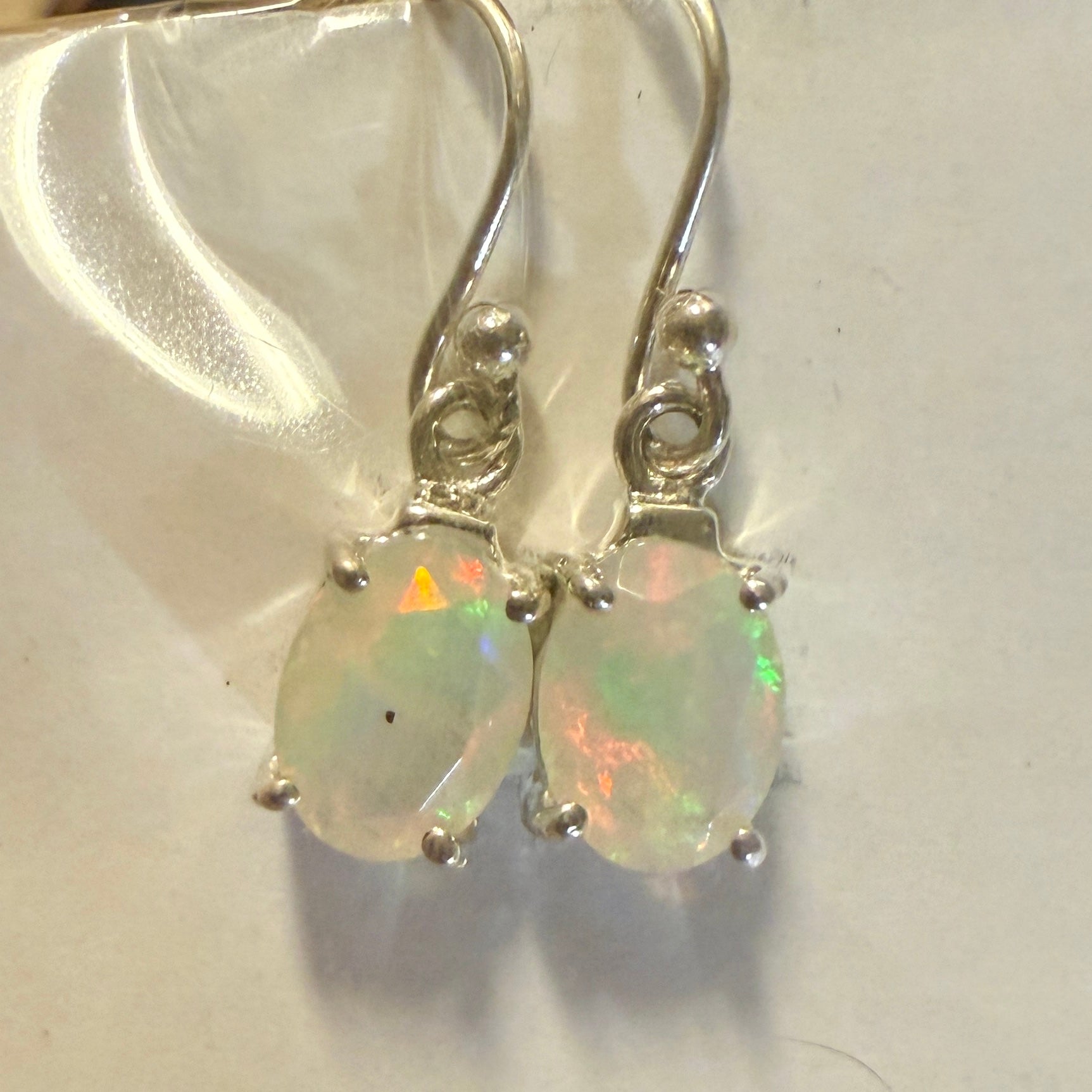 Ethiopian Pearl Drop Earrings - Sterling Silver
