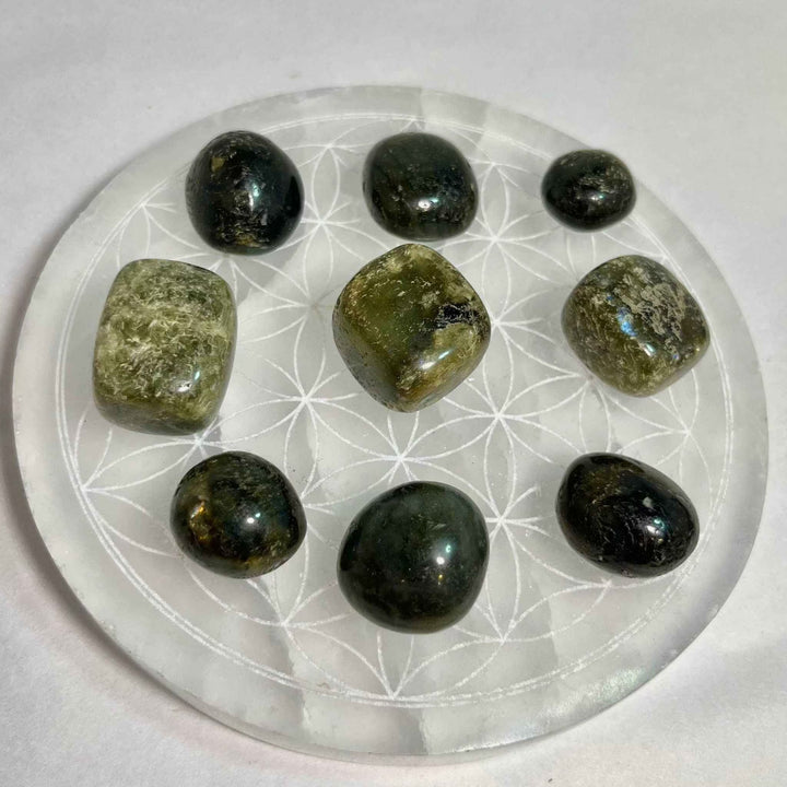 Labradorite Tumbled Pocket Stone