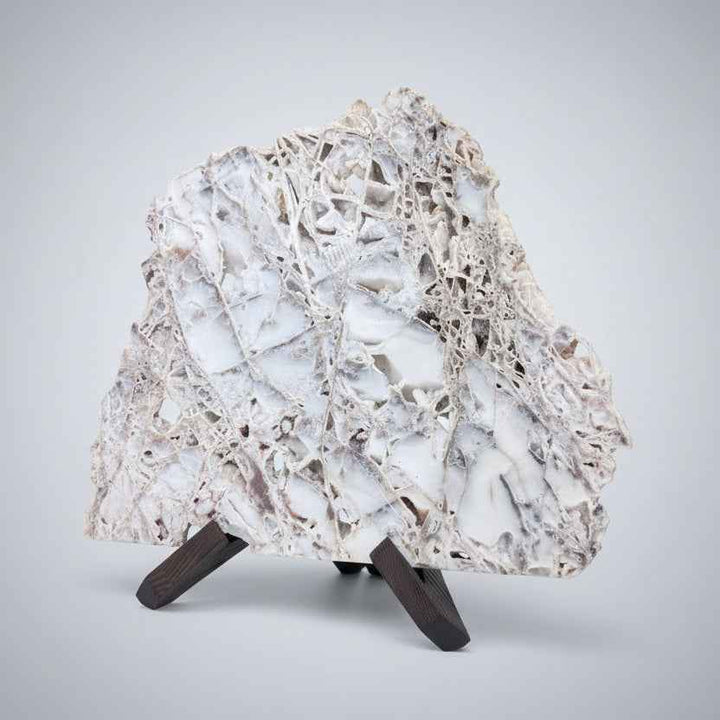 Lattice Agate Slice with Stand from China - 6.8lbs