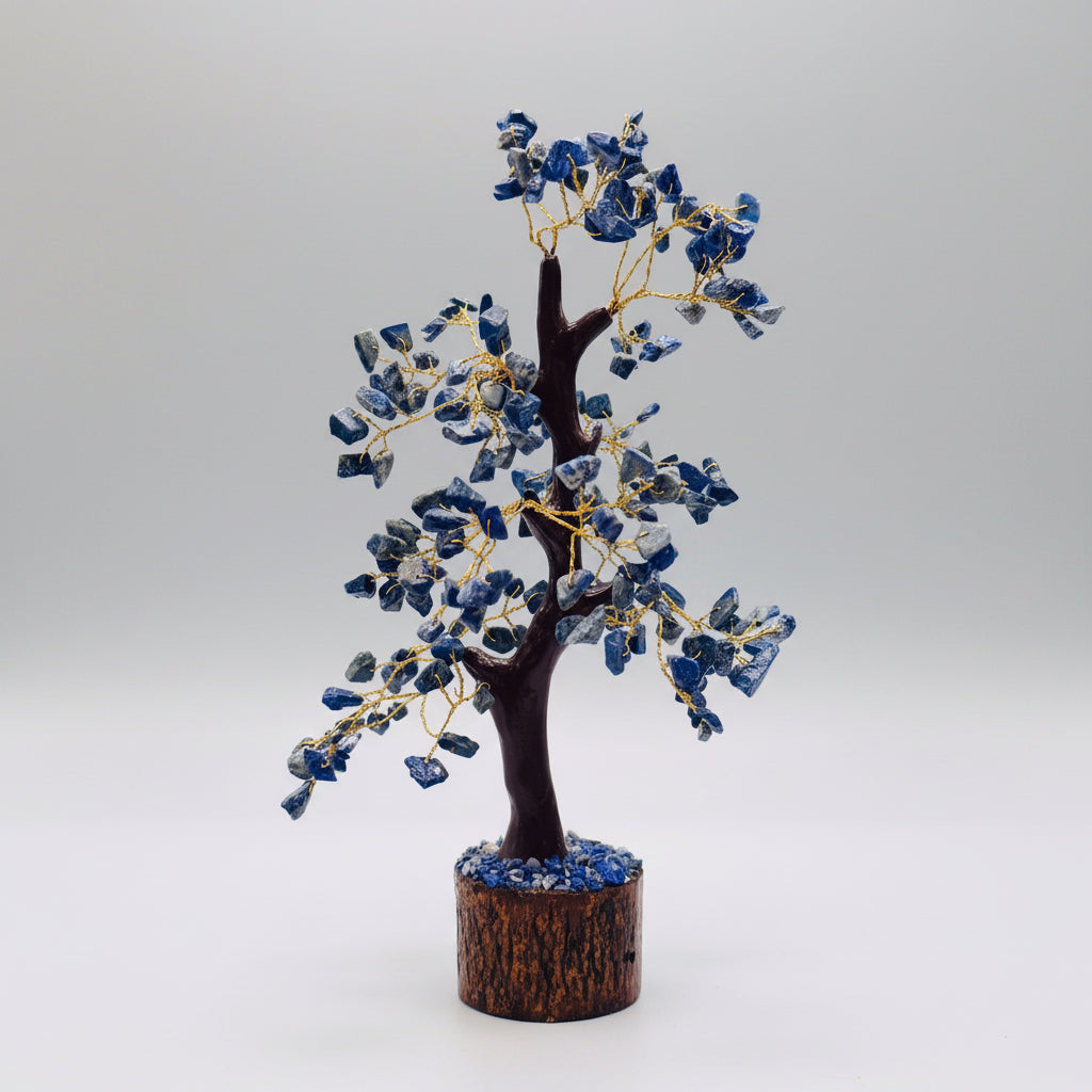 Lapis Crystal Gem Tree