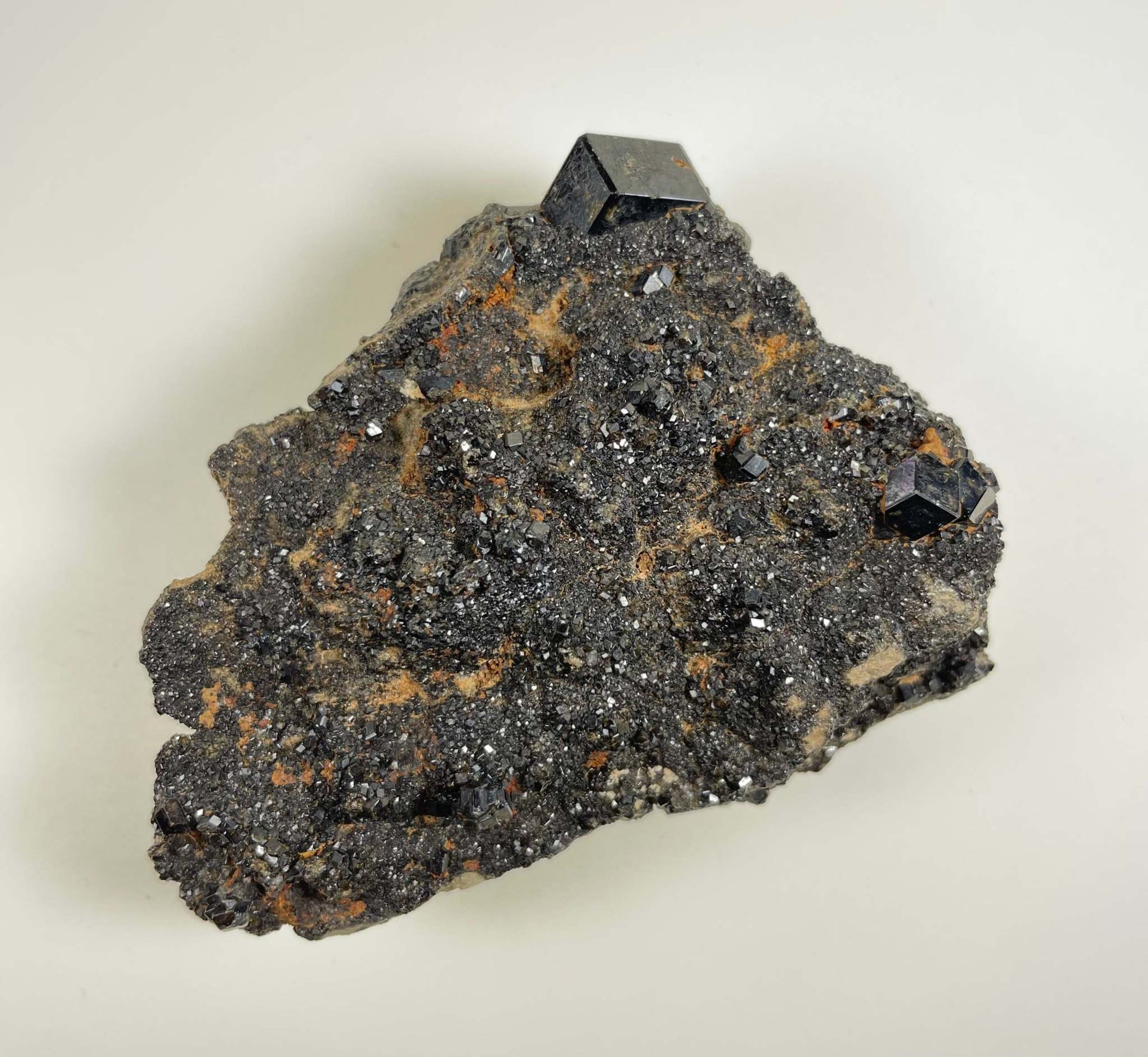 Melanite Garnet Cluster 153g