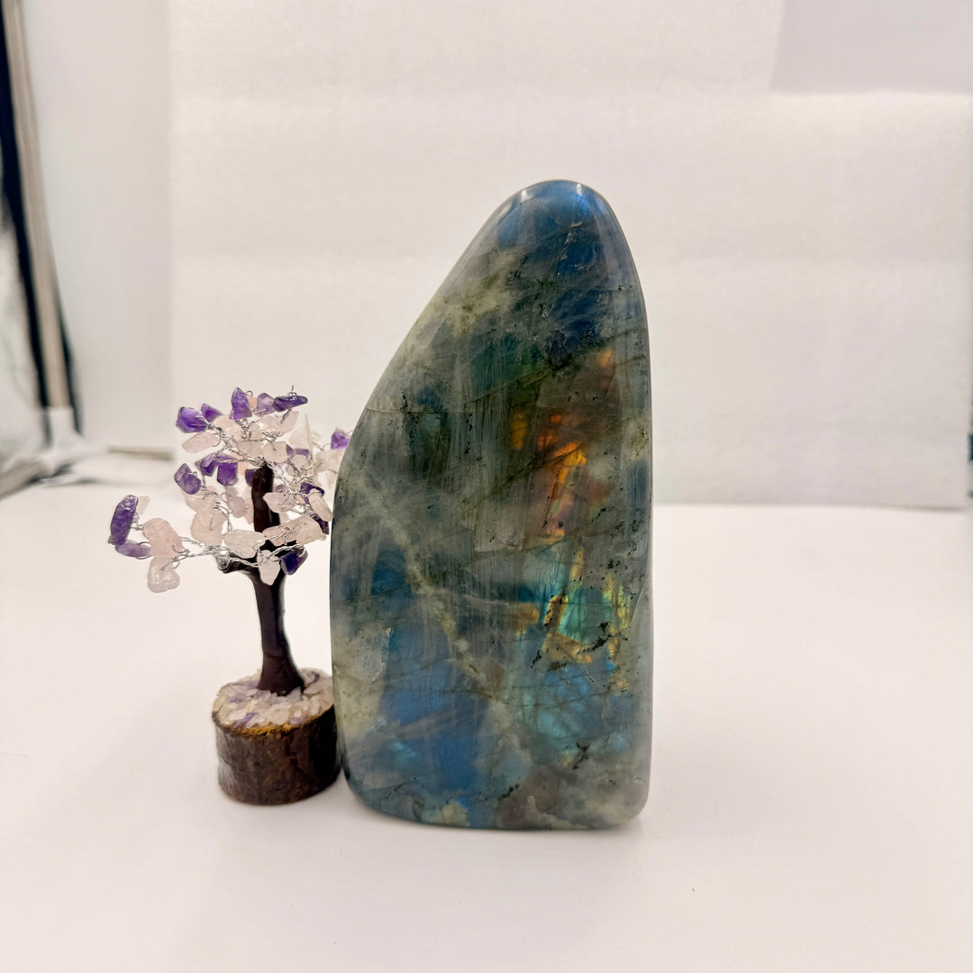 Labradorite Free Form Desk Piece