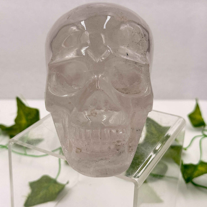 Clear Quartz Skull 💀 2.9 lbs