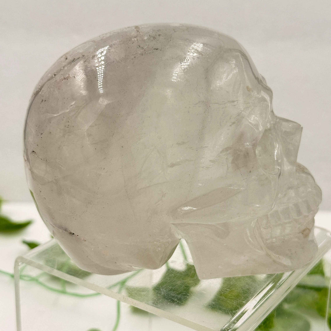 Clear Quartz Skull 💀 2.9 lbs