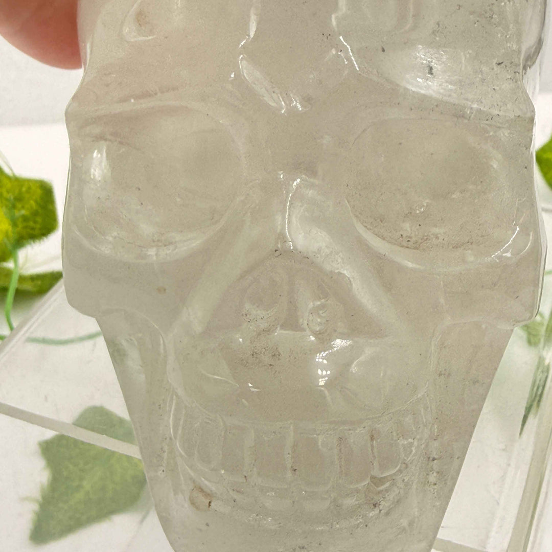 Clear Quartz Skull 💀 2.9 lbs