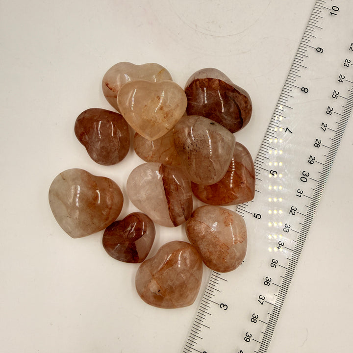 Fire Quartz Pocket Heart