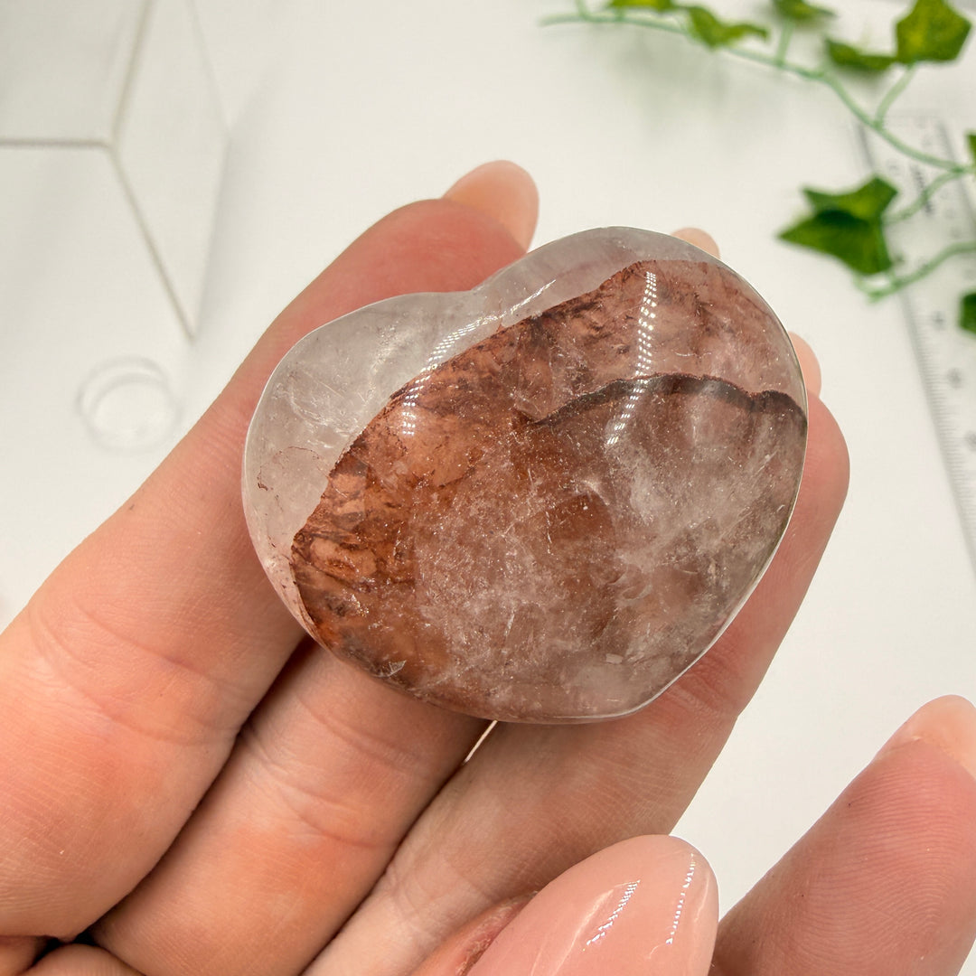 Fire Quartz Pocket Heart