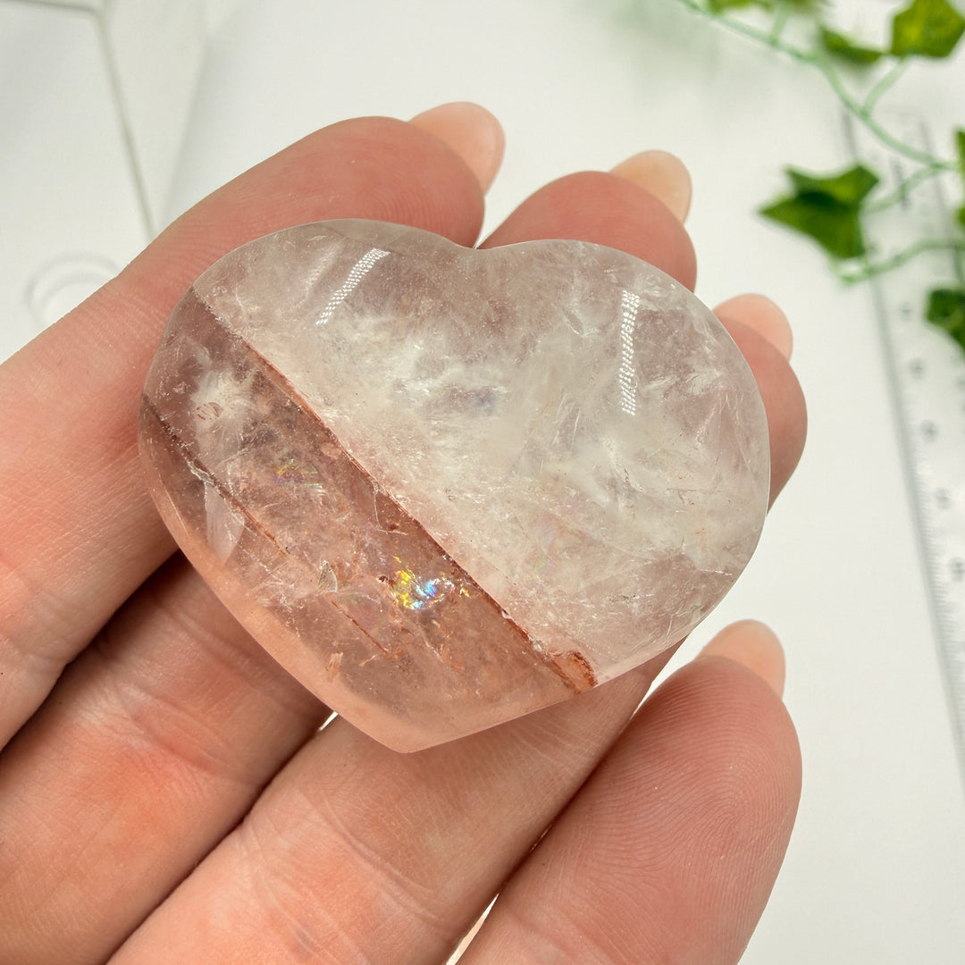 Fire Quartz Pocket Heart