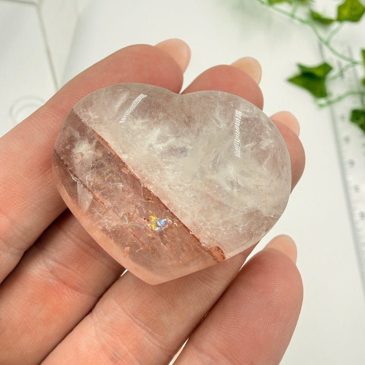 Fire Quartz Pocket Heart