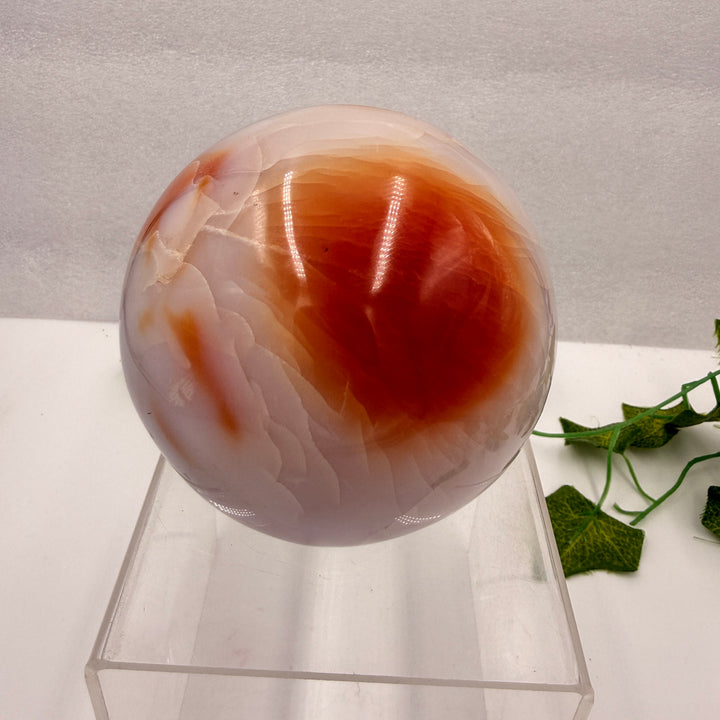 Carnelian Sphere 2.5”-3.5”