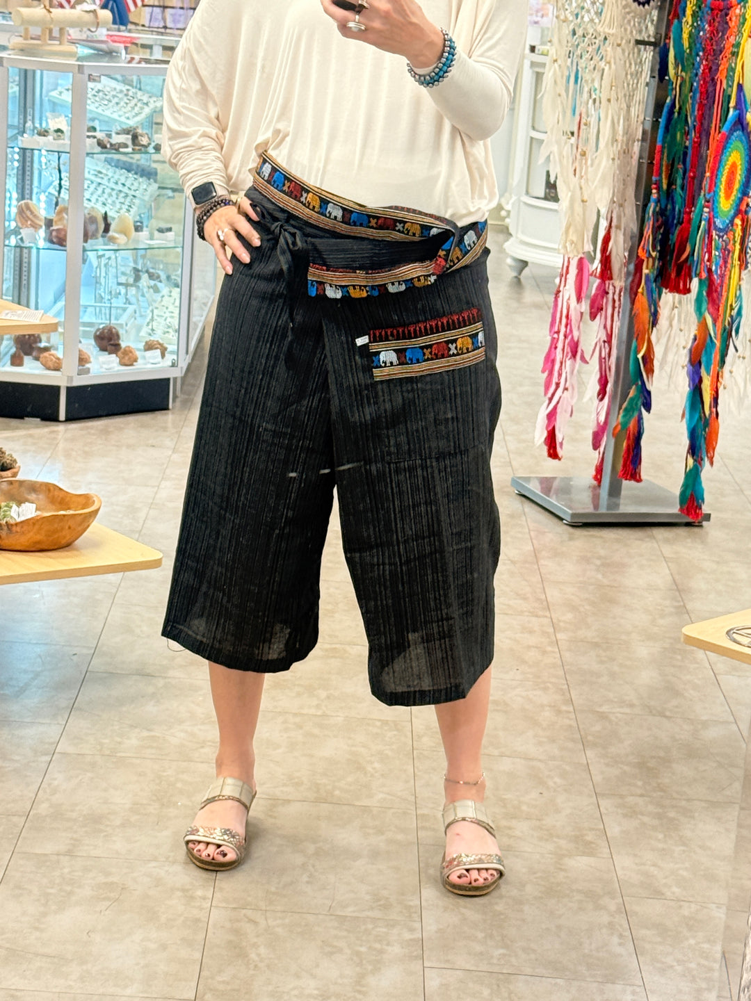 3/4 Length Thai Fisherman Pants