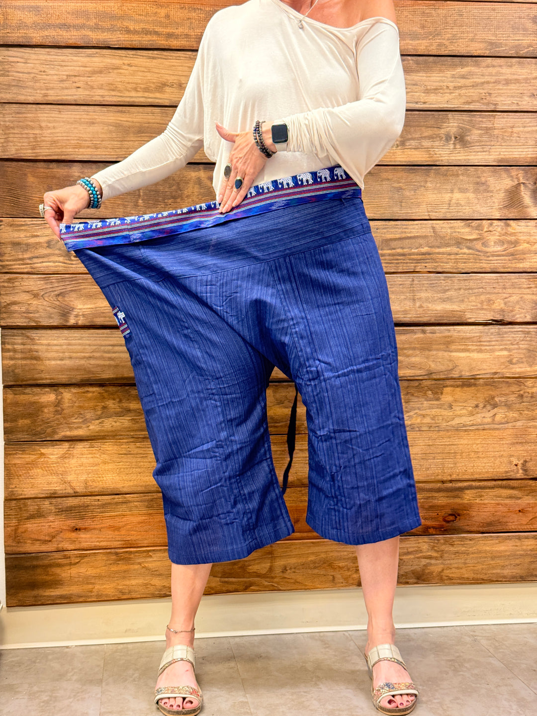 3/4 Length Thai Fisherman Pants