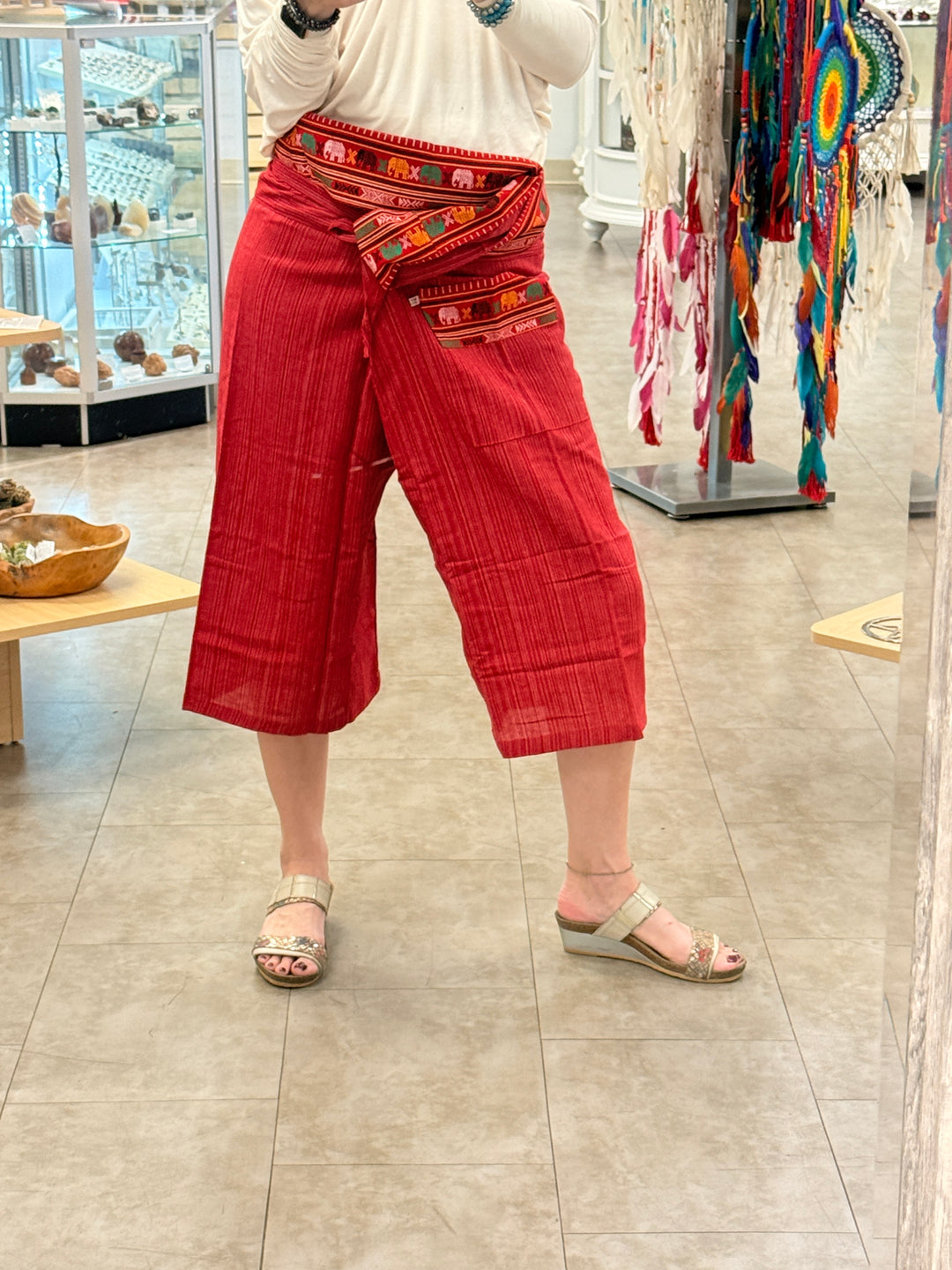 3/4 Length Thai Fisherman Pants