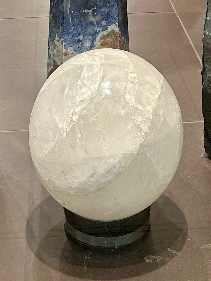Crystalized Mind - Clear Quartz Sphere