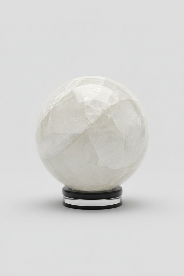 Crystalized Mind - Clear Quartz Sphere